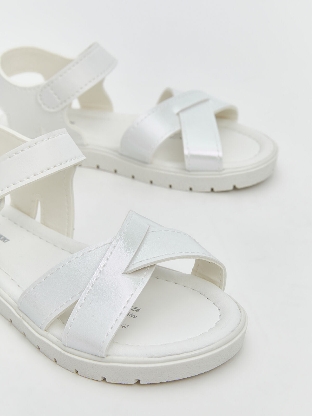 Striped Band Girl Child Sandal