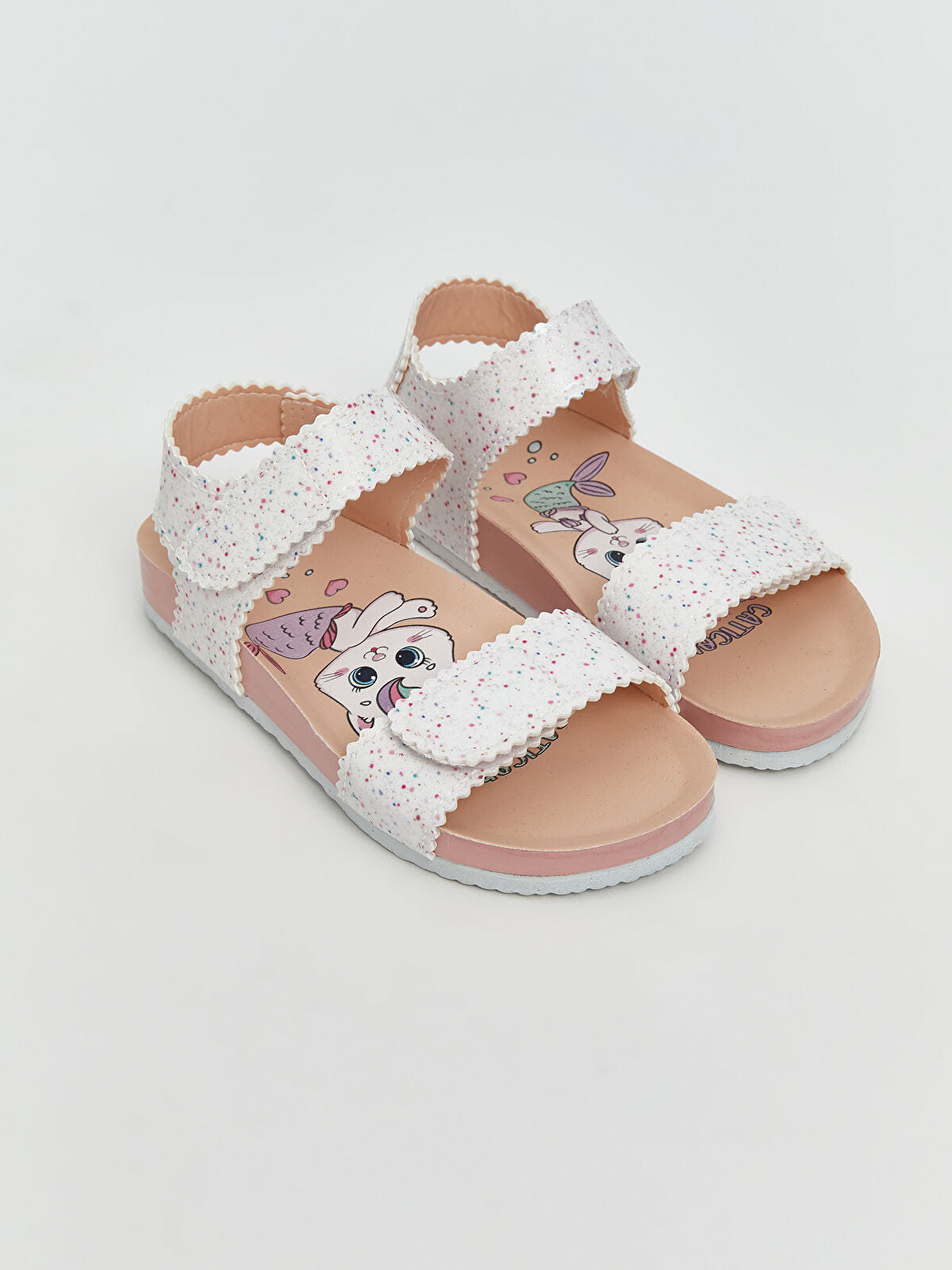 LCW Step Embroidery Girl Kids Sandals