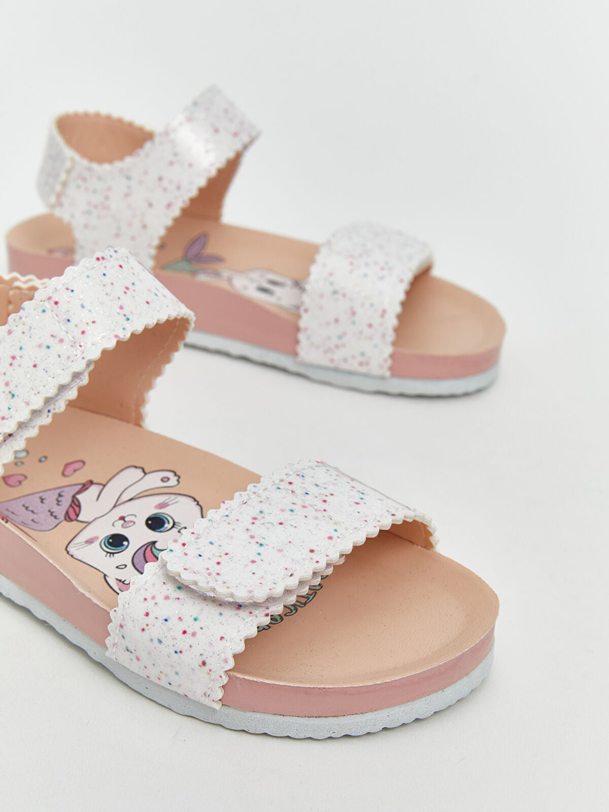 LCW Step Embroidery Girl Kids Sandals