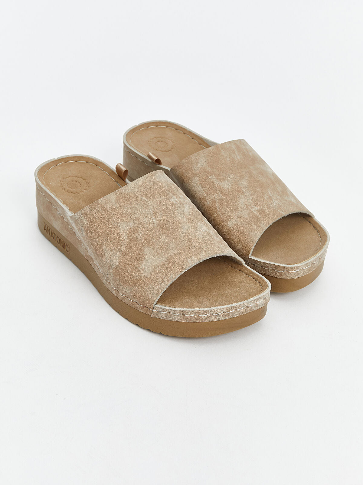 Suede-Looking Ladies' Slipper
