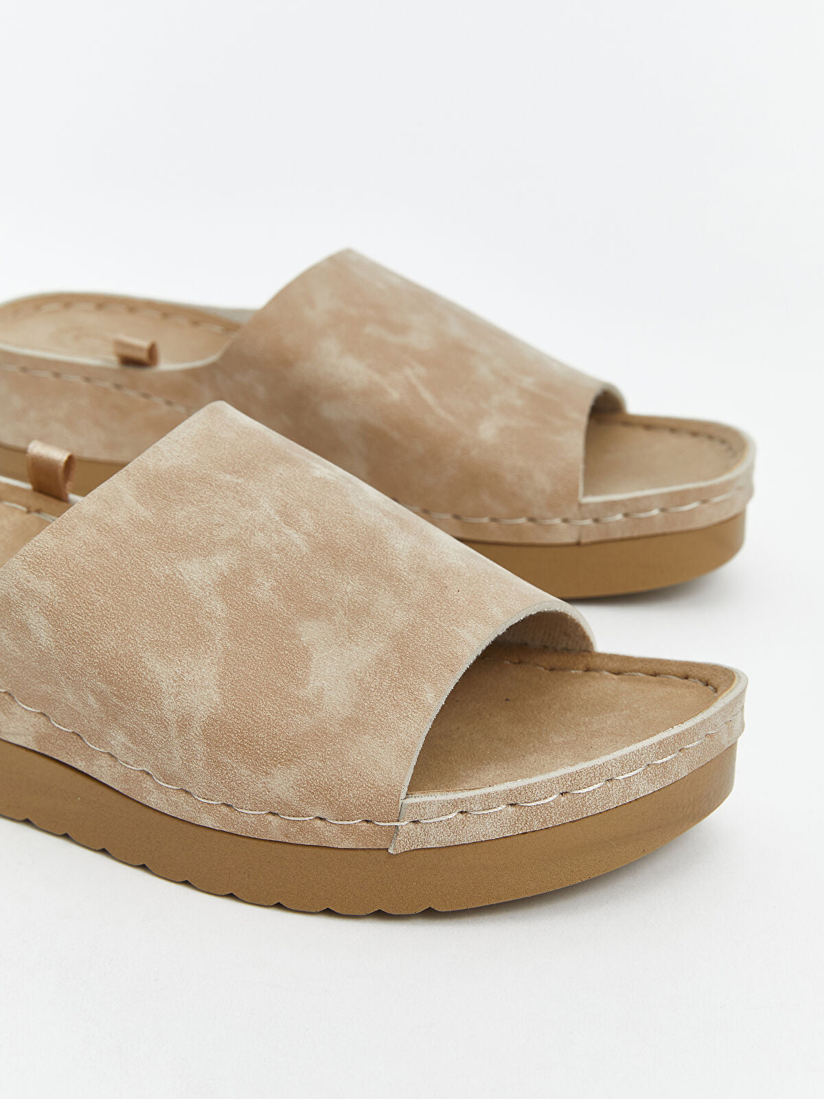 Suede-Looking Ladies' Slipper