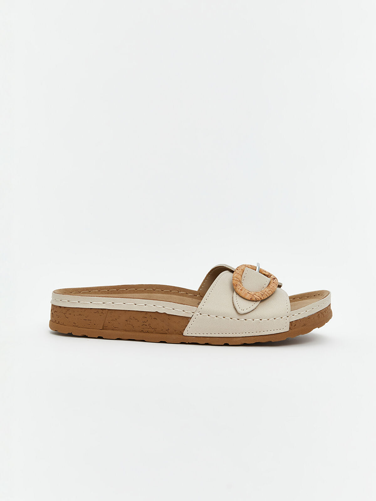 Leather-Look Women's Slipper