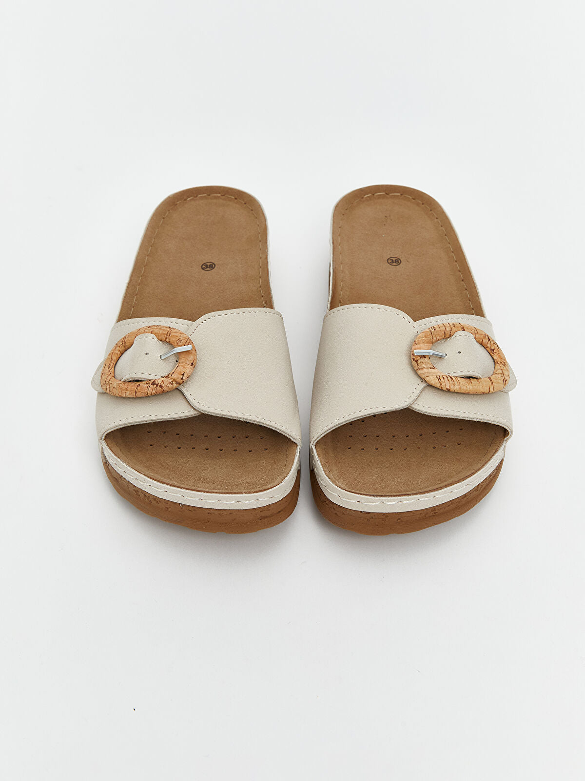Leather-Look Women's Slipper