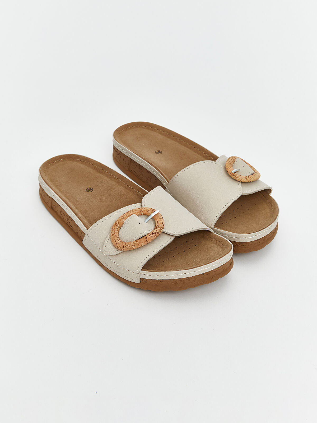 Leather-Look Women's Slipper