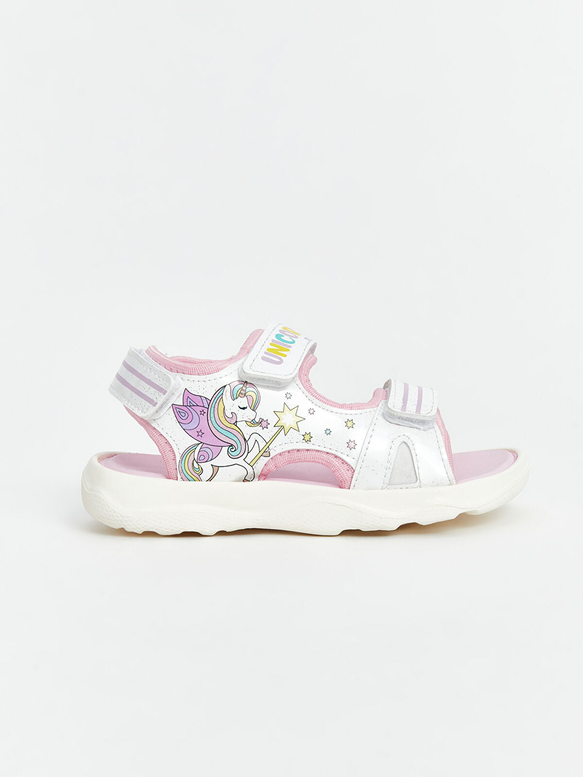 Printed Double Strap Baby Girl Sandal