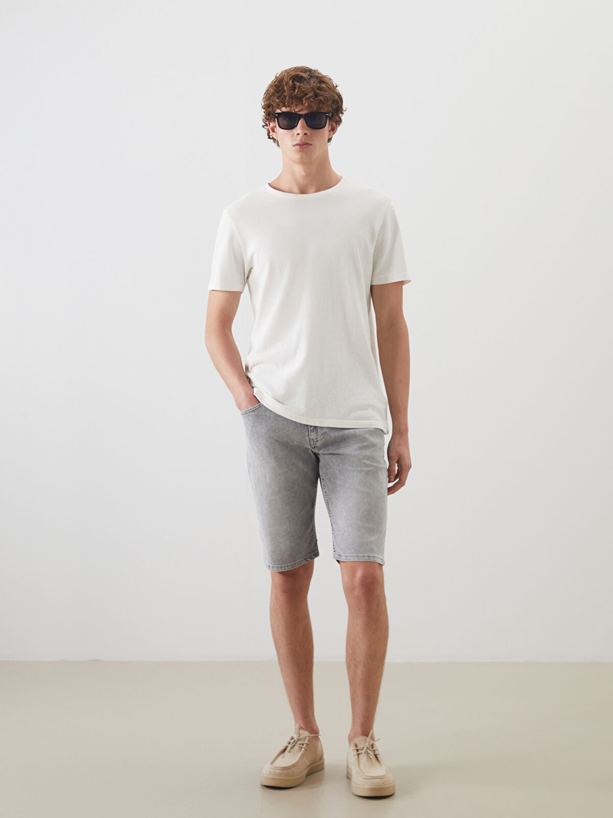 Standard Fit Men's Jeans Shorts