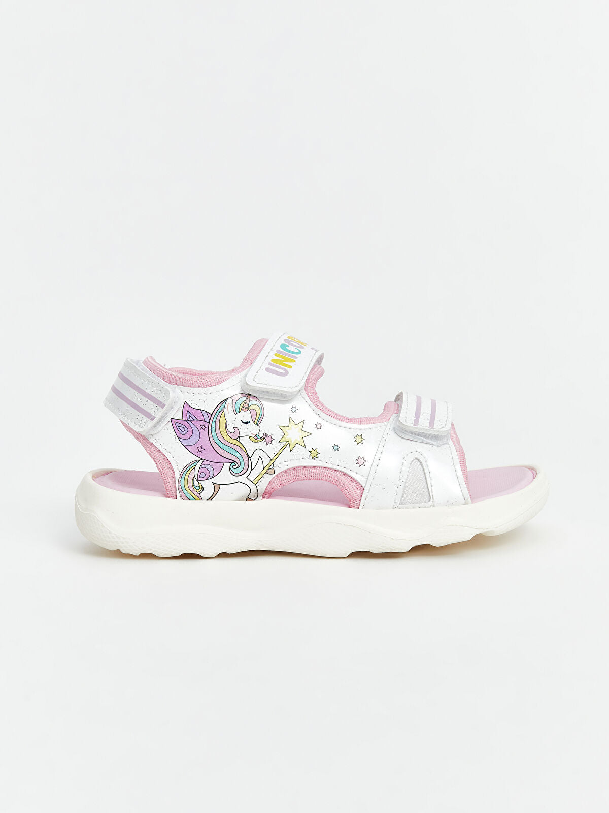Striped Two-Tie Girls' Child Sandals