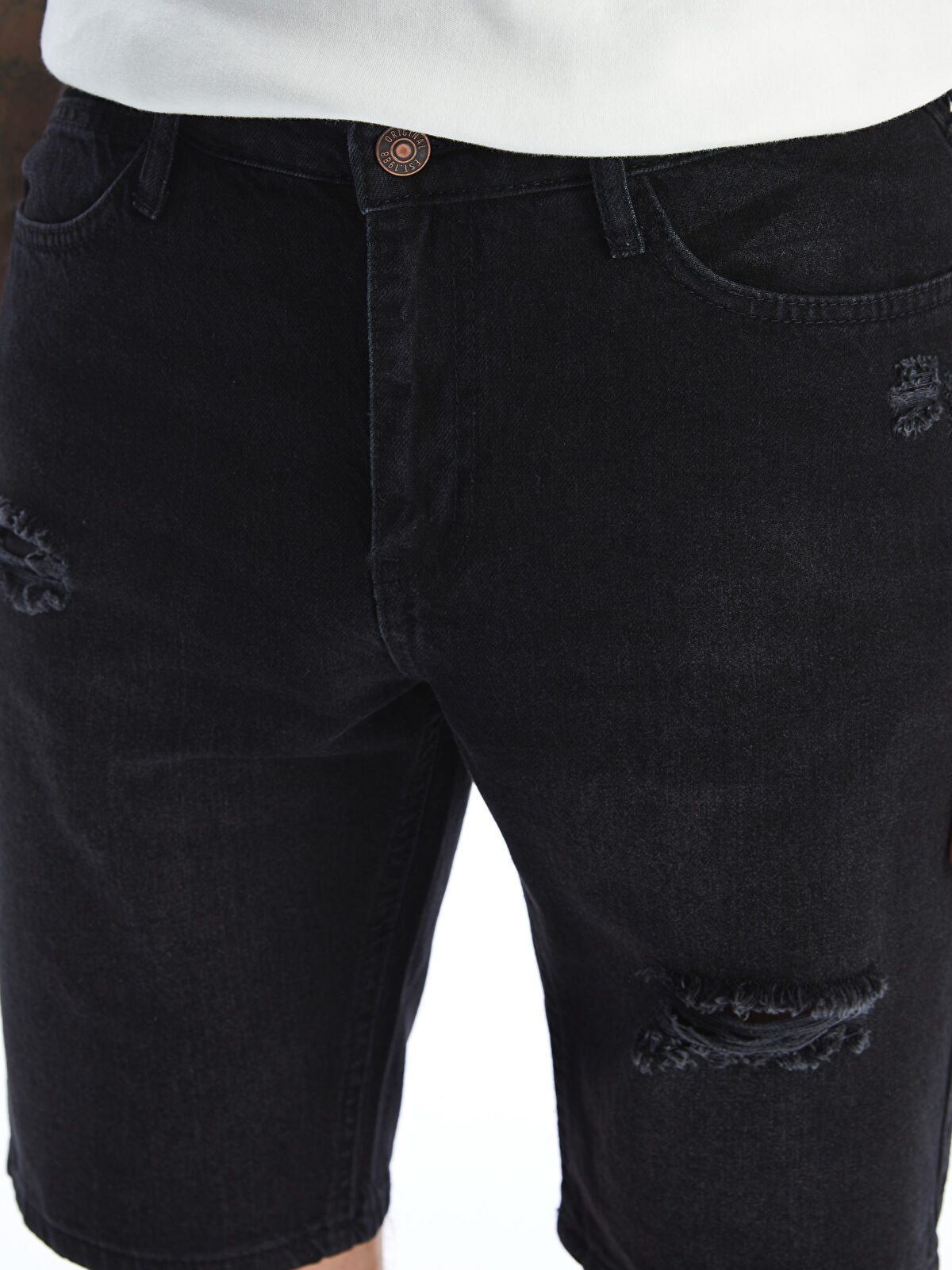 Standard Fit Men's Jeans Shorts