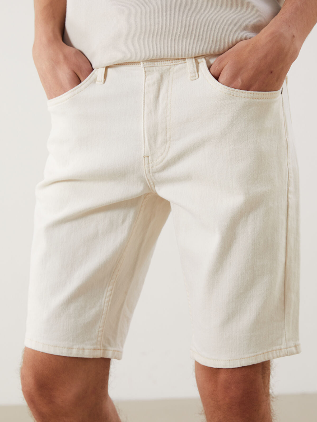 Slim Fit Men's Jeans Shorts