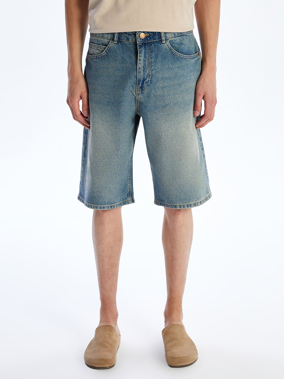 Comfortable Men's Jean Shorts