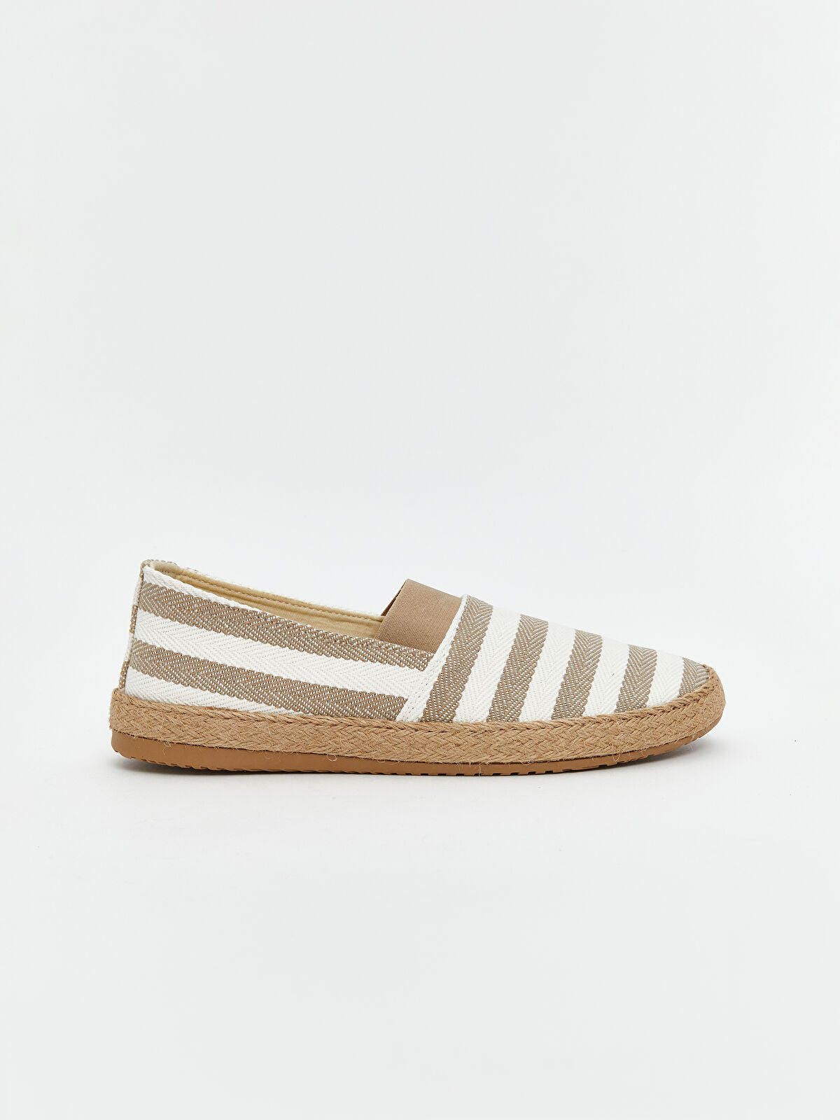 Striped Design Men's Espadrille Shoe