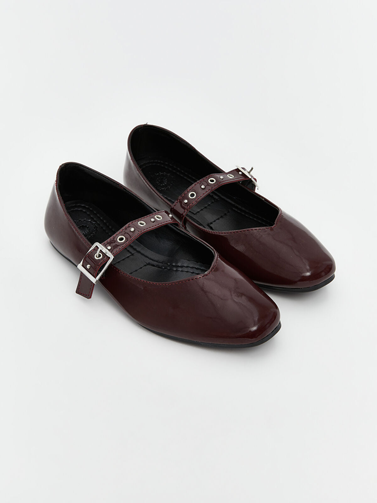 Leather-Look Woman Sandal