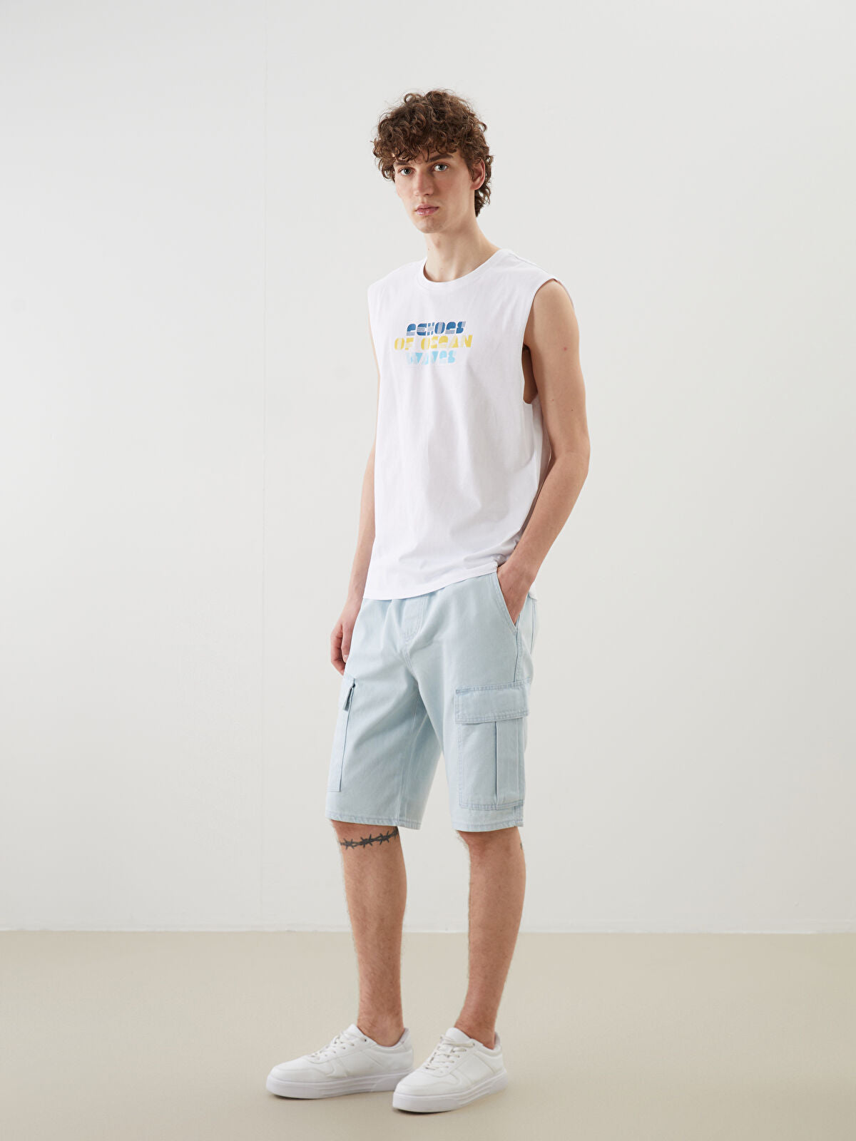 Comfortable Men's Jeans Shorts