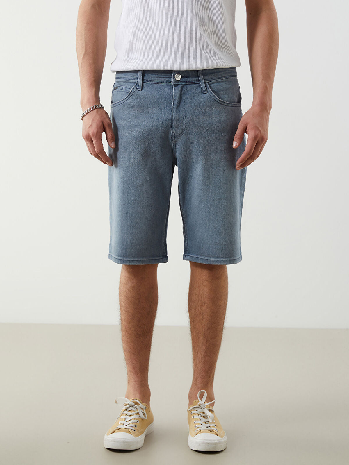 Slim Fit Men's Jeans Shorts