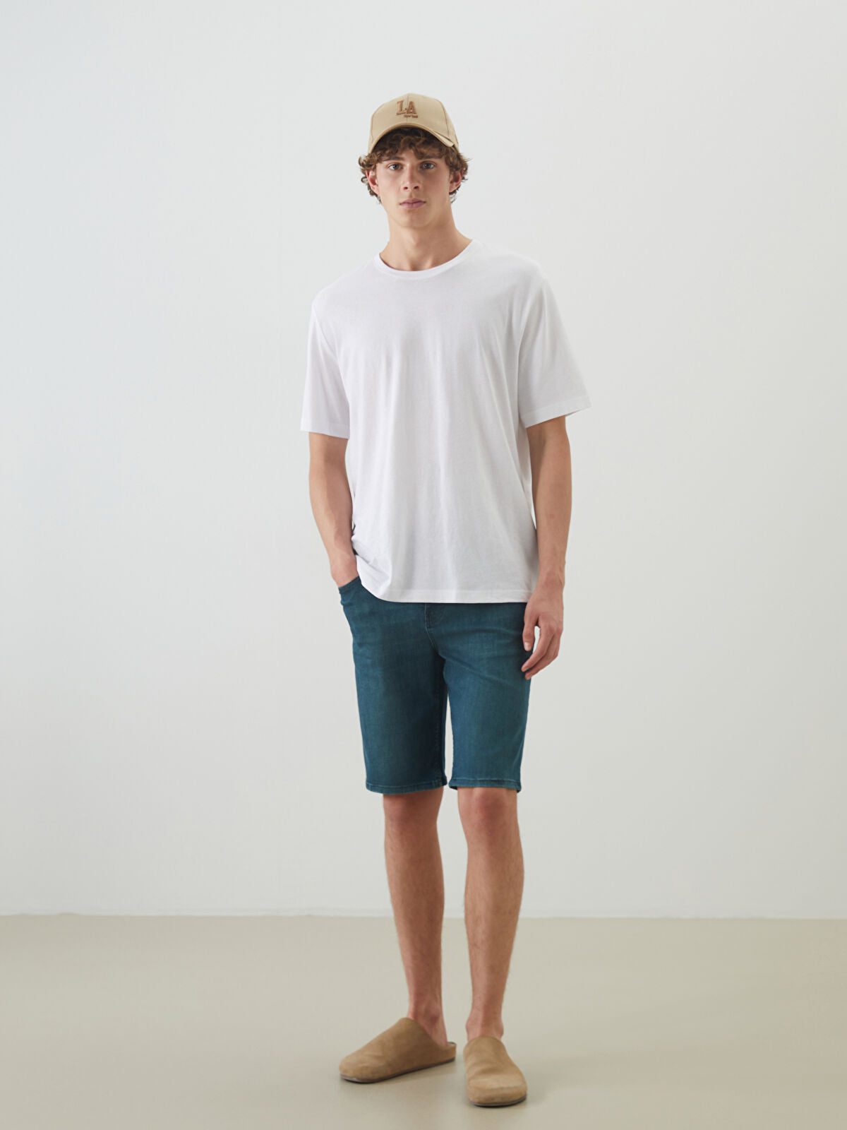 Slim Fit Men's Jeans Shorts