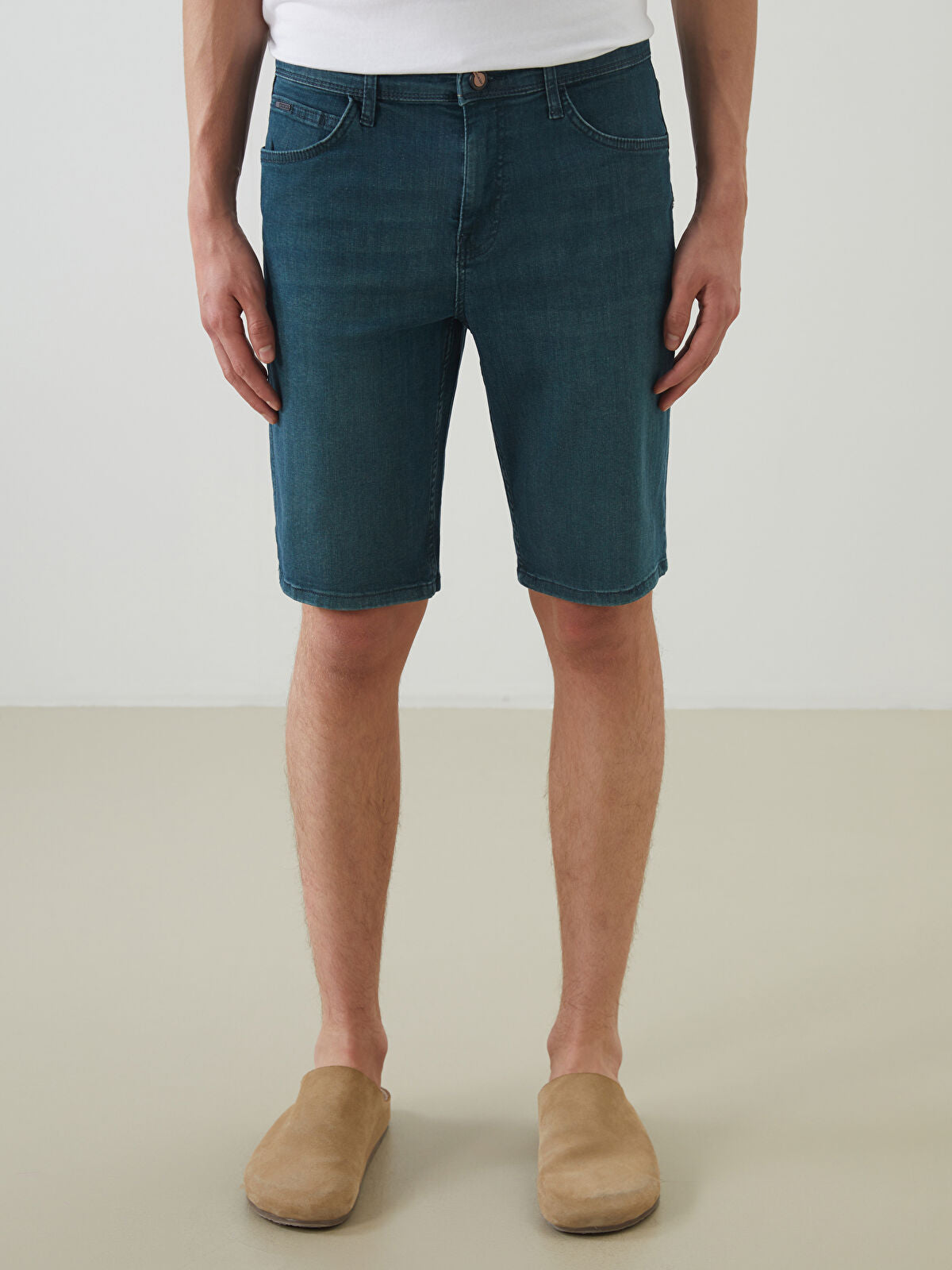 Slim Fit Men's Jeans Shorts