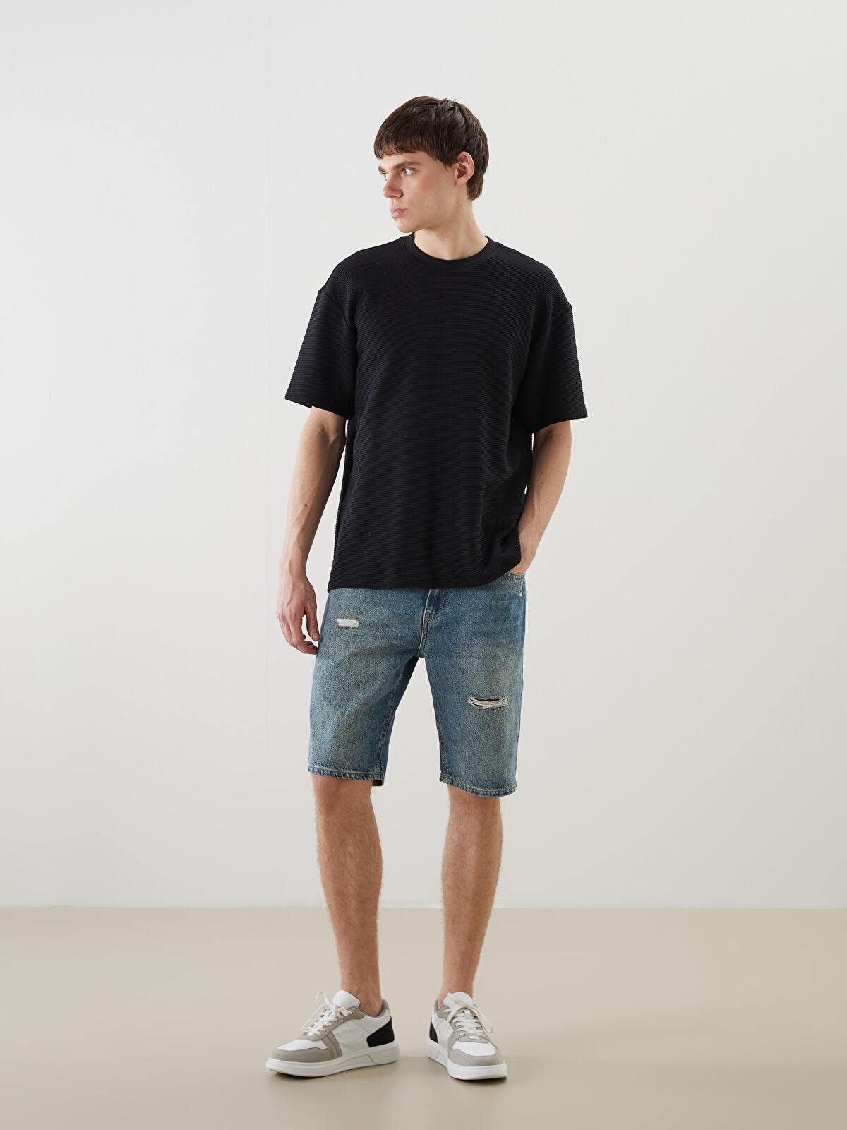 Standard Fit Men's Jeans Shorts