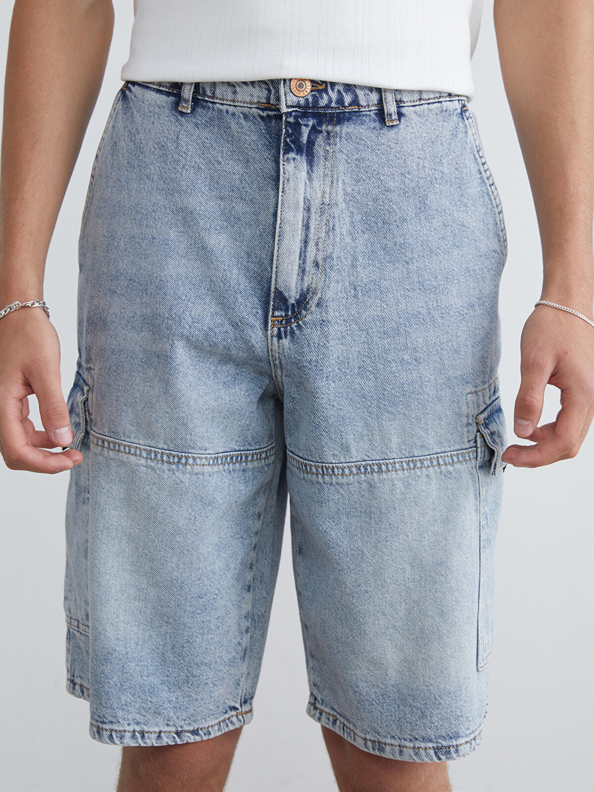 Comfortable Men's Jeans Shorts