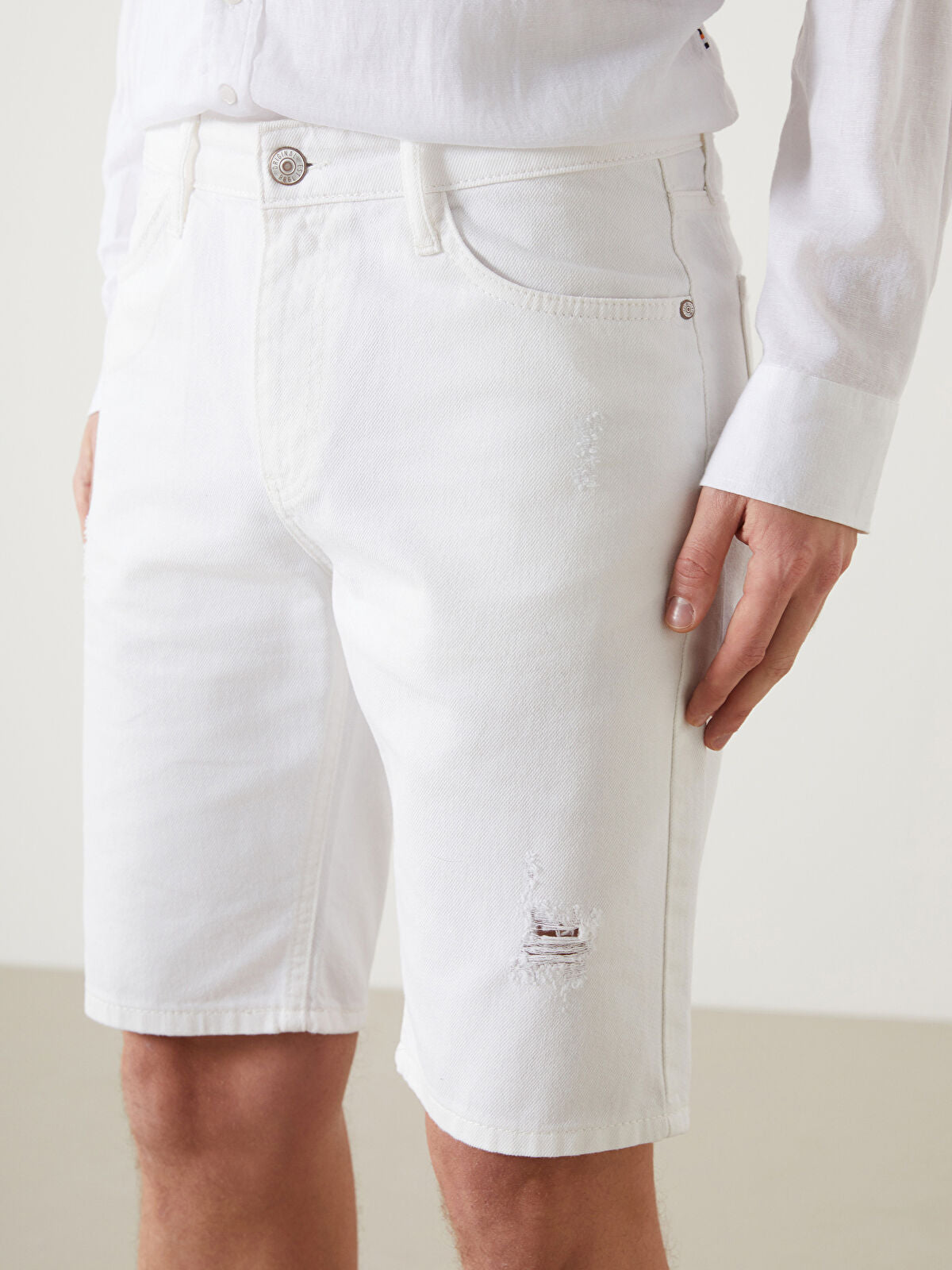 Standard Fit Men's Jeans Shorts