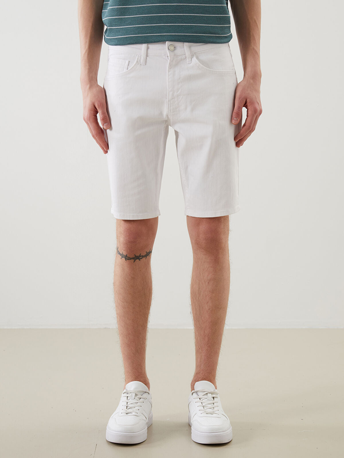 Slim Fit Men's Jeans Shorts