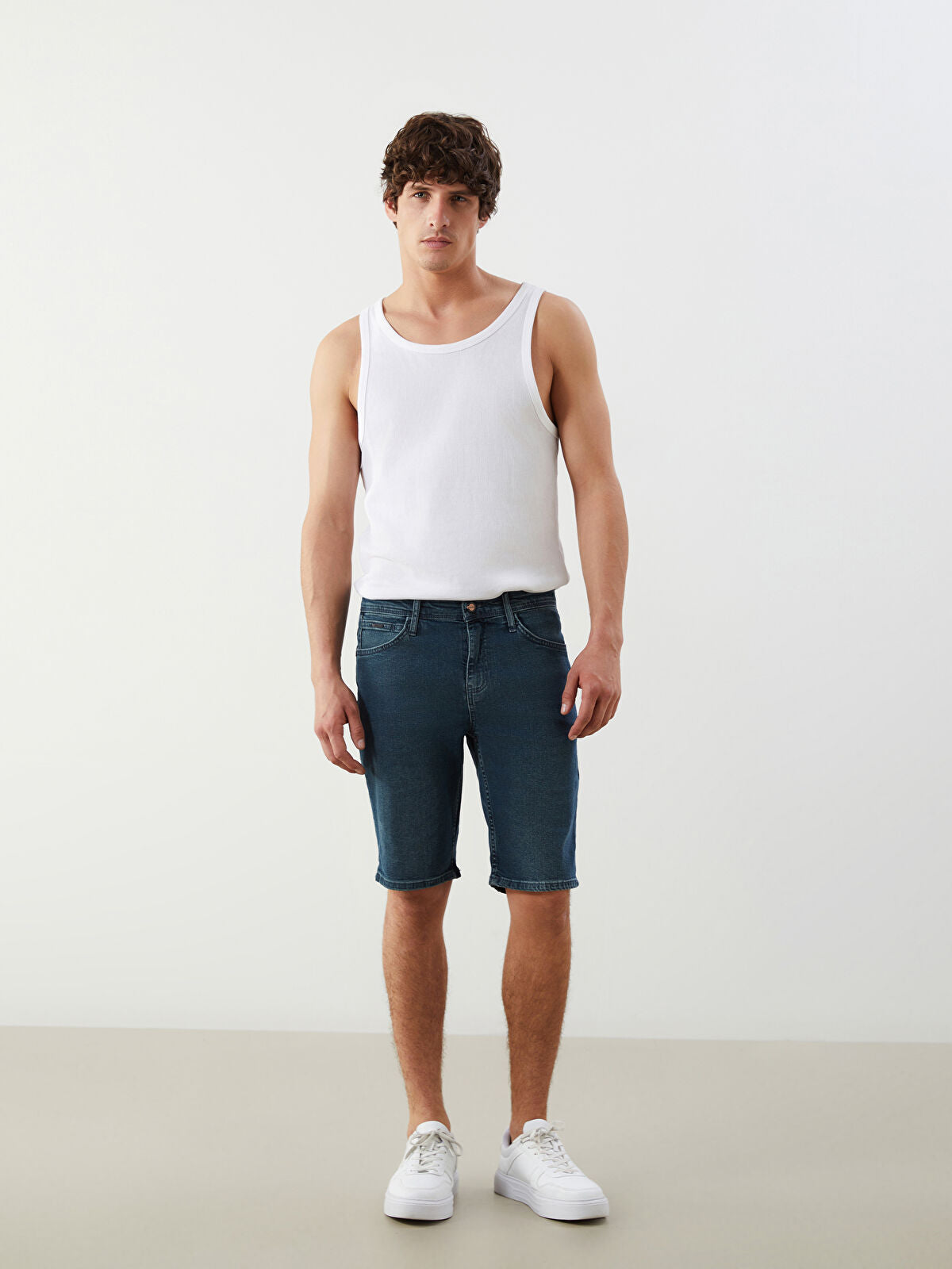 Slim Fit Men's Jeans Shorts