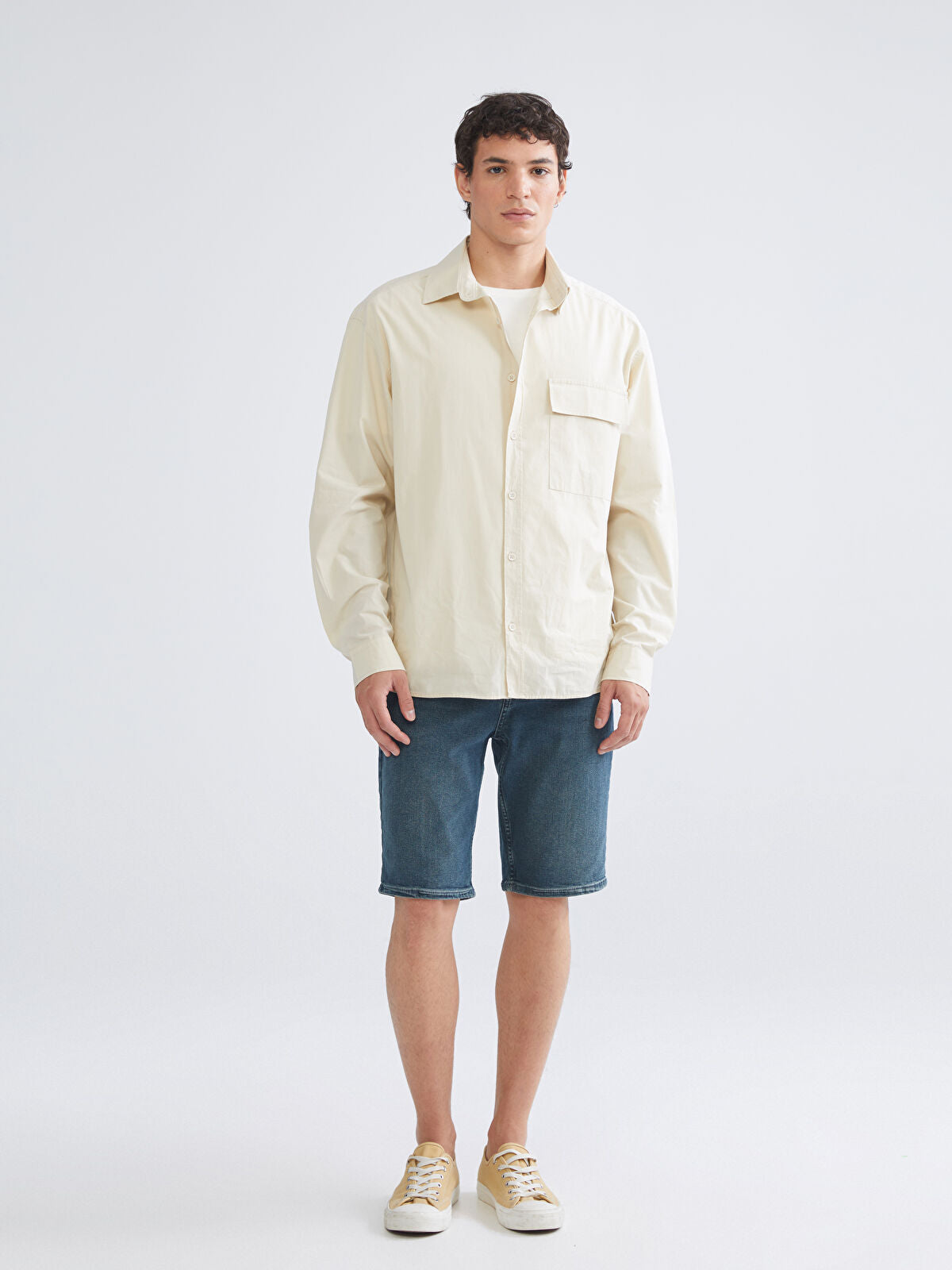 Slim Fit Men's Jeans Shorts