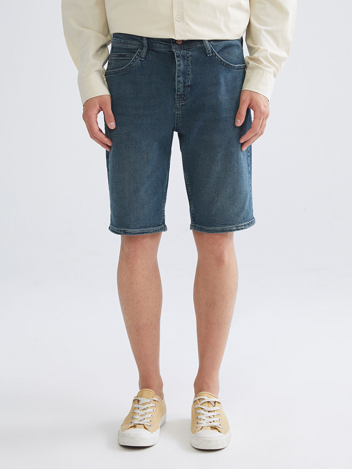 Slim Fit Men's Jeans Shorts