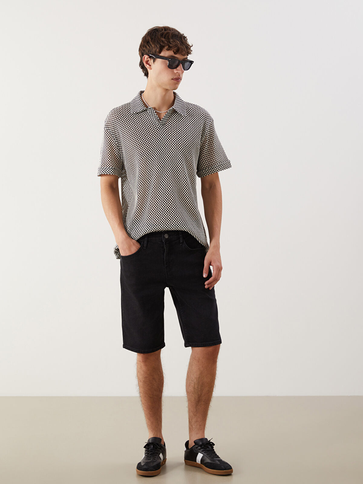 Slim Fit Men's Jeans Shorts