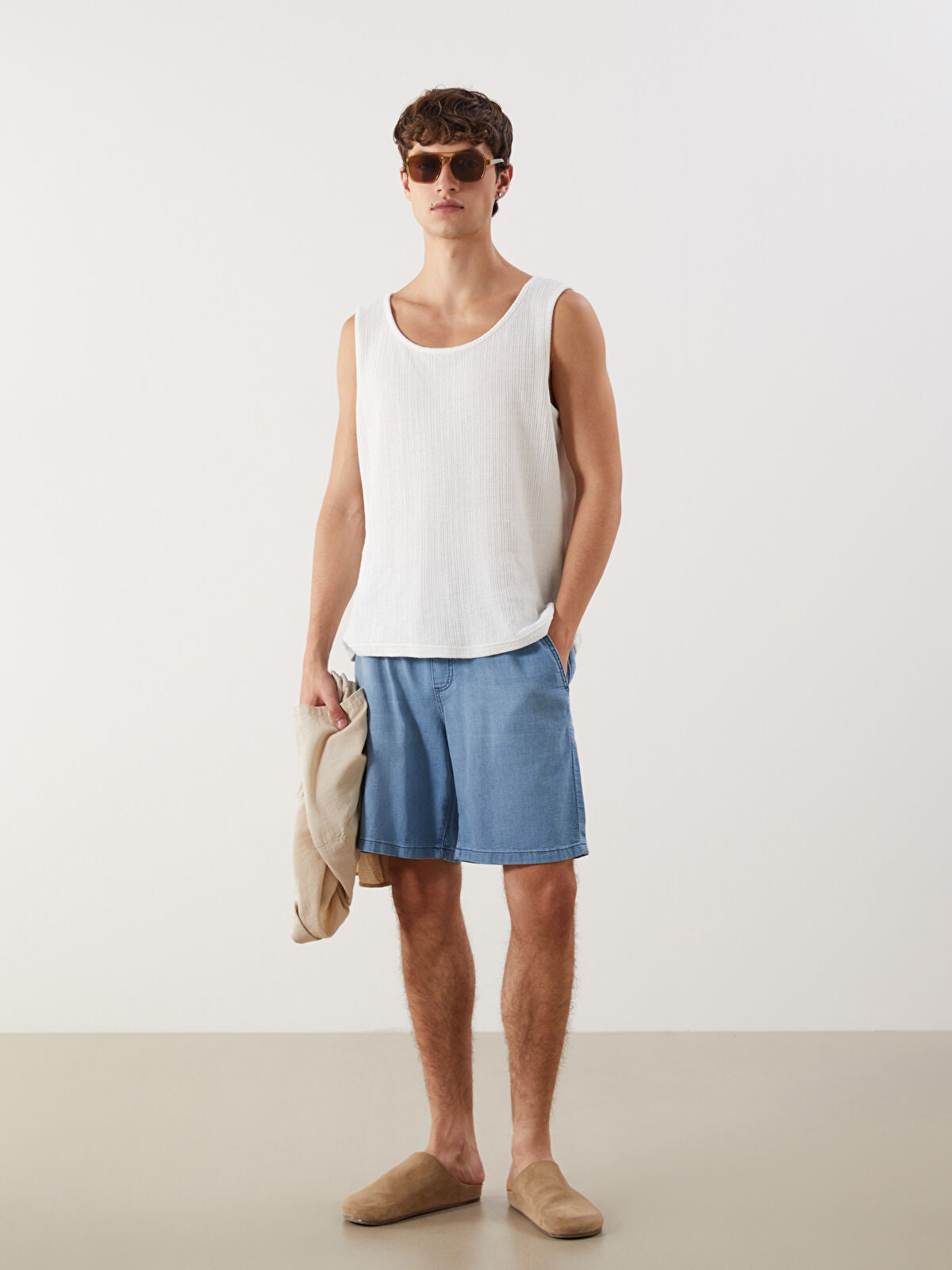 Comfortable Men's Jean Shorts