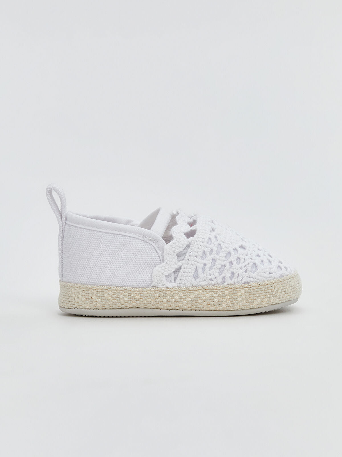 Lace Detailed Baby Girl First Step Shoe