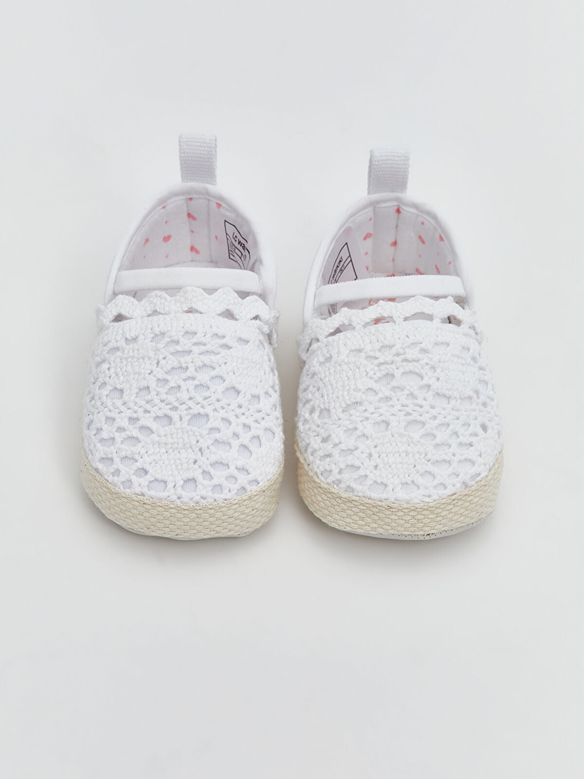 Lace Detailed Baby Girl First Step Shoe