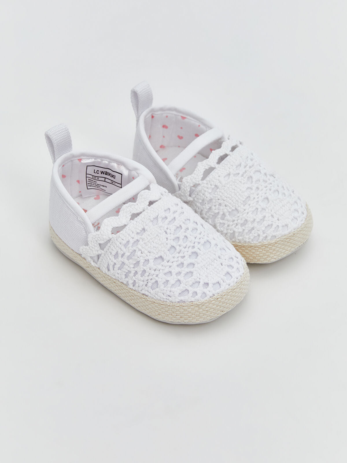 Lace Detailed Baby Girl First Step Shoe