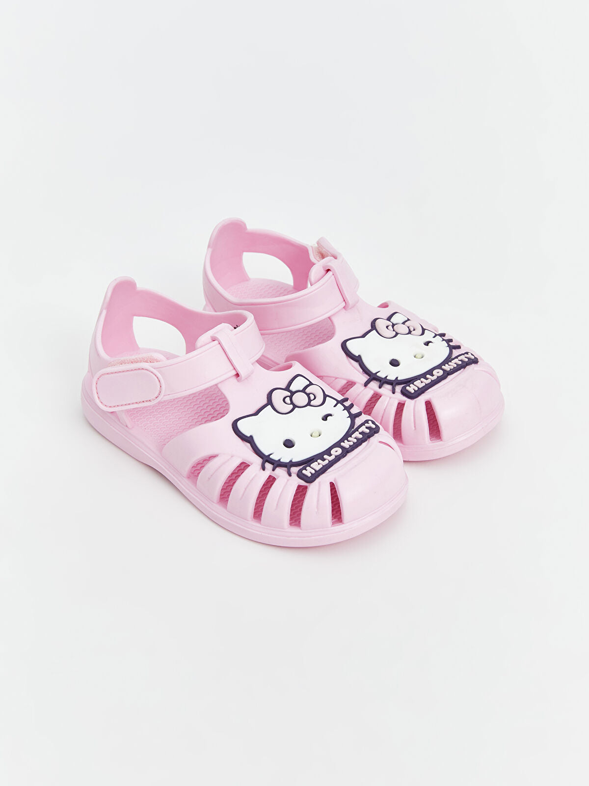 Hello Kitty Striped Girls Baby Sandals