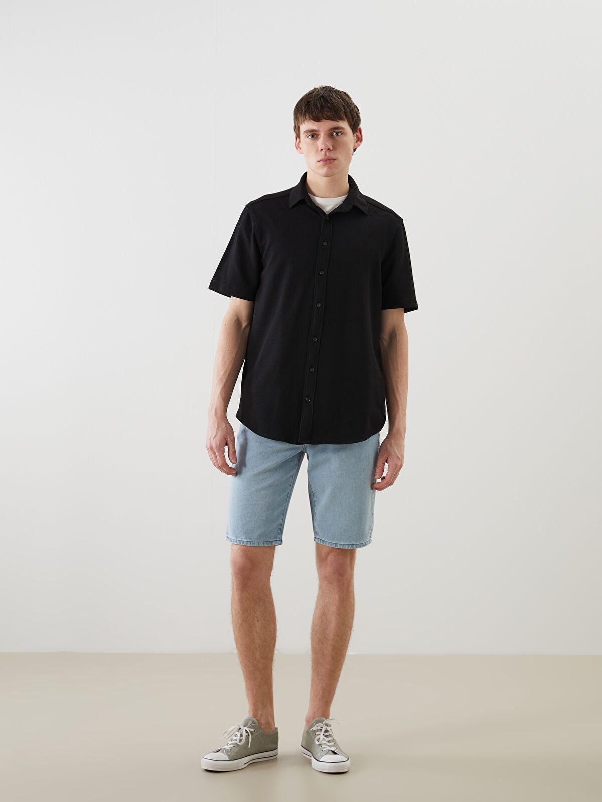 Slim Fit Men's Jeans Shorts