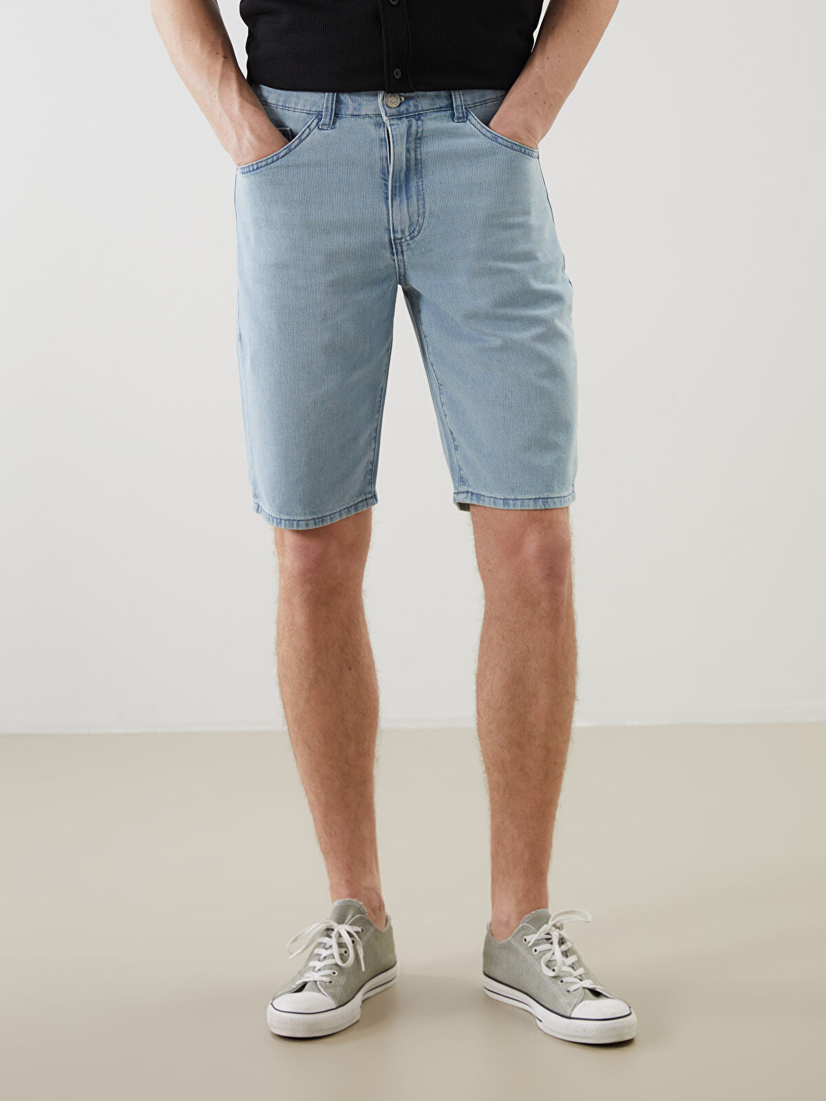 Slim Fit Men's Jeans Shorts