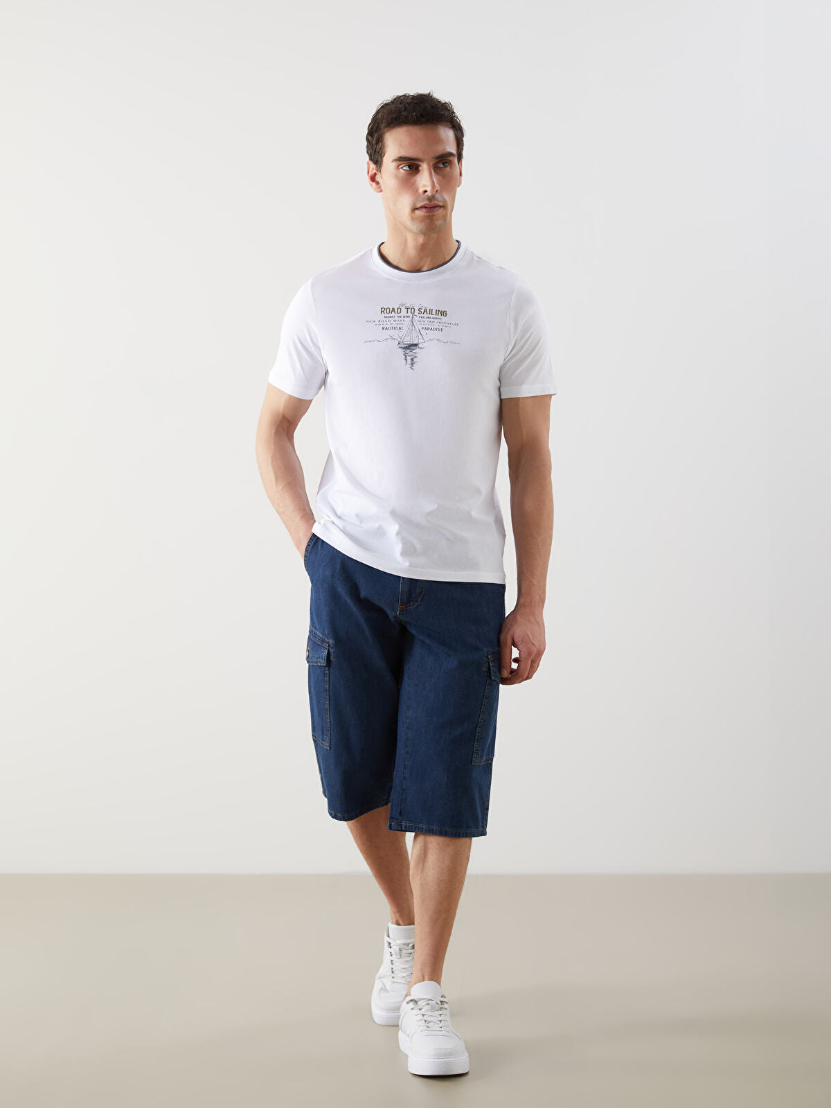 Standard Fit Men's Jeans Shorts