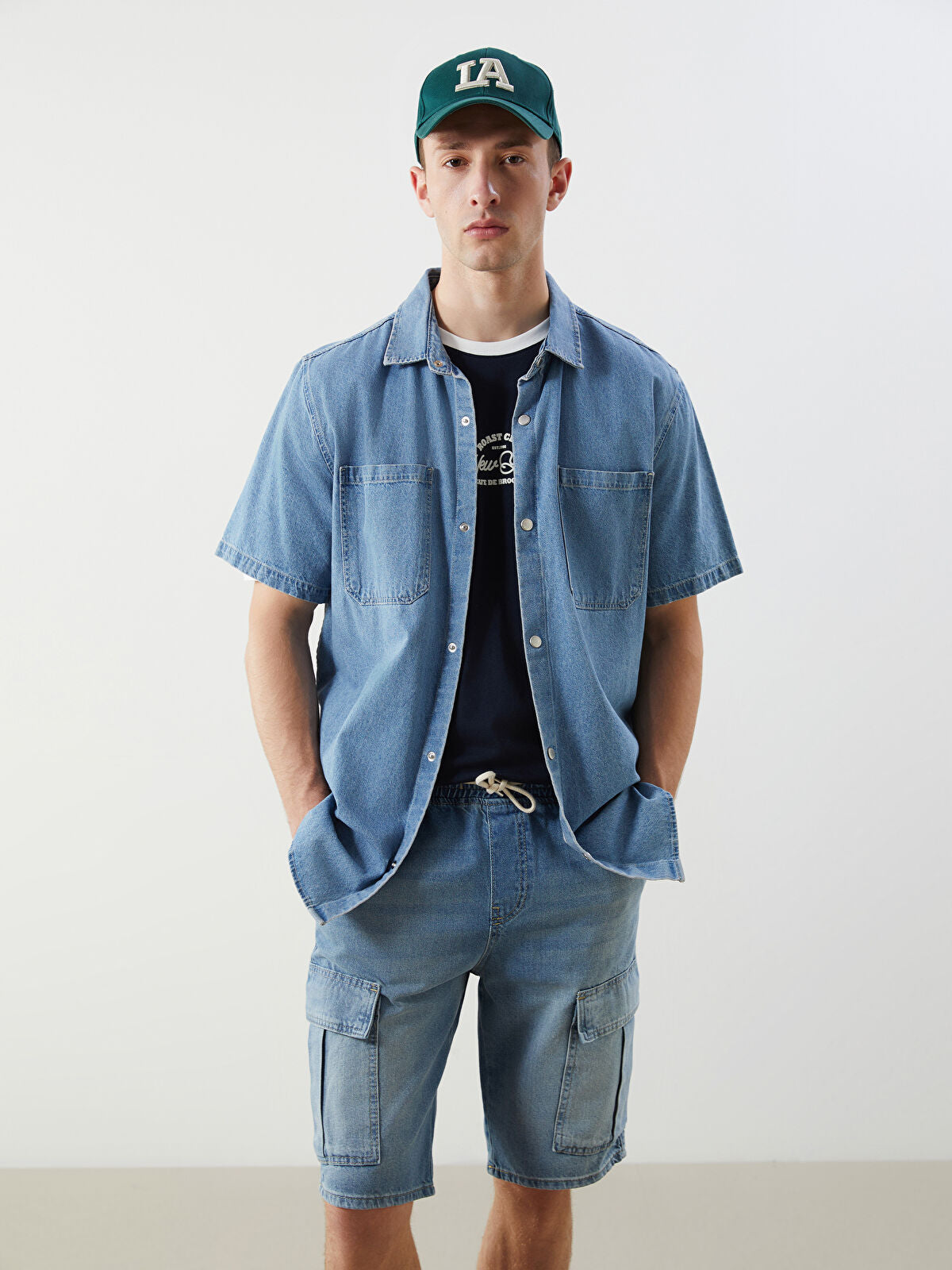 Standard Fit Men's Jeans Shorts