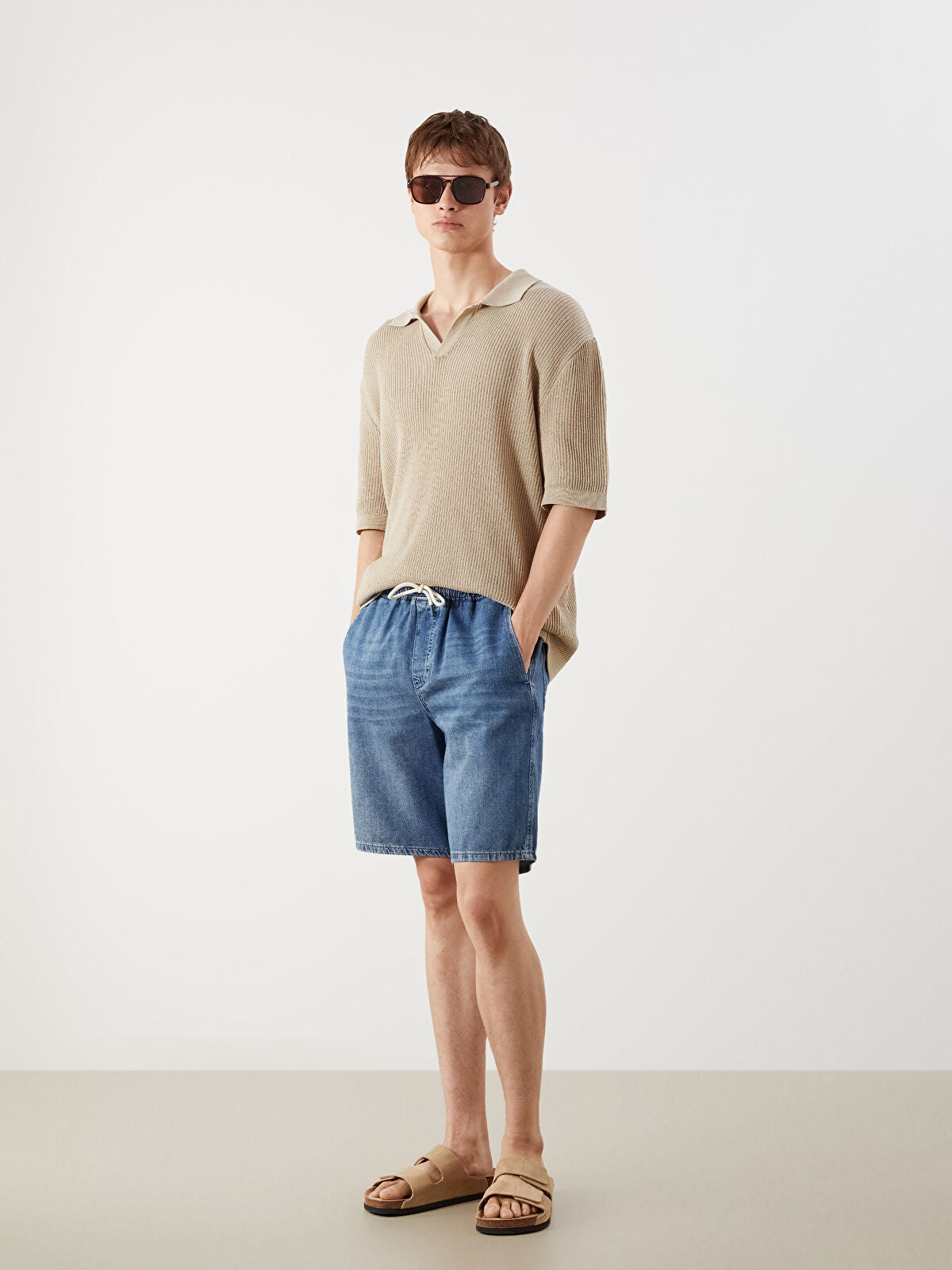 Comfortable Men's Jeans Shorts