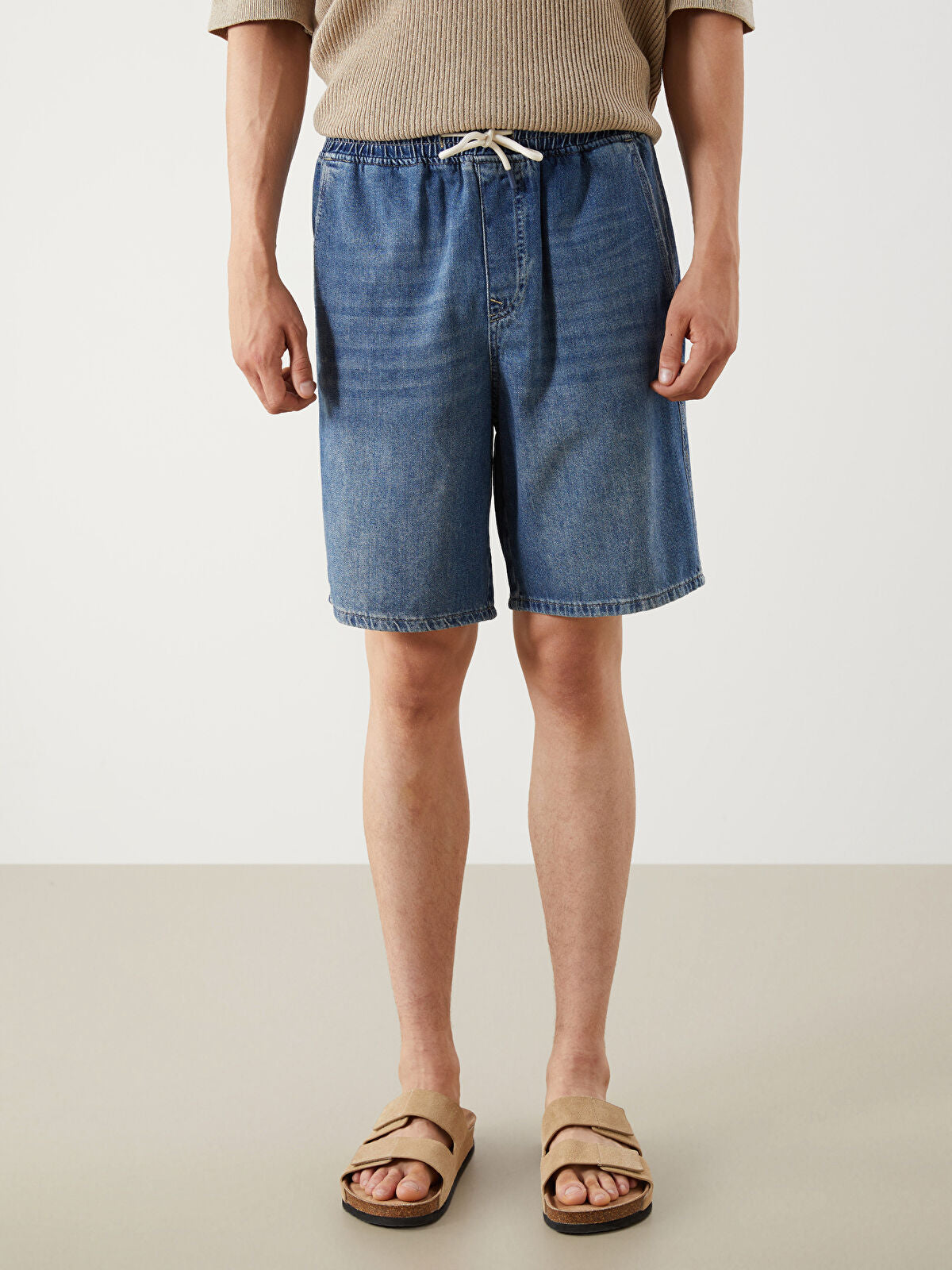 Comfortable Men's Jeans Shorts