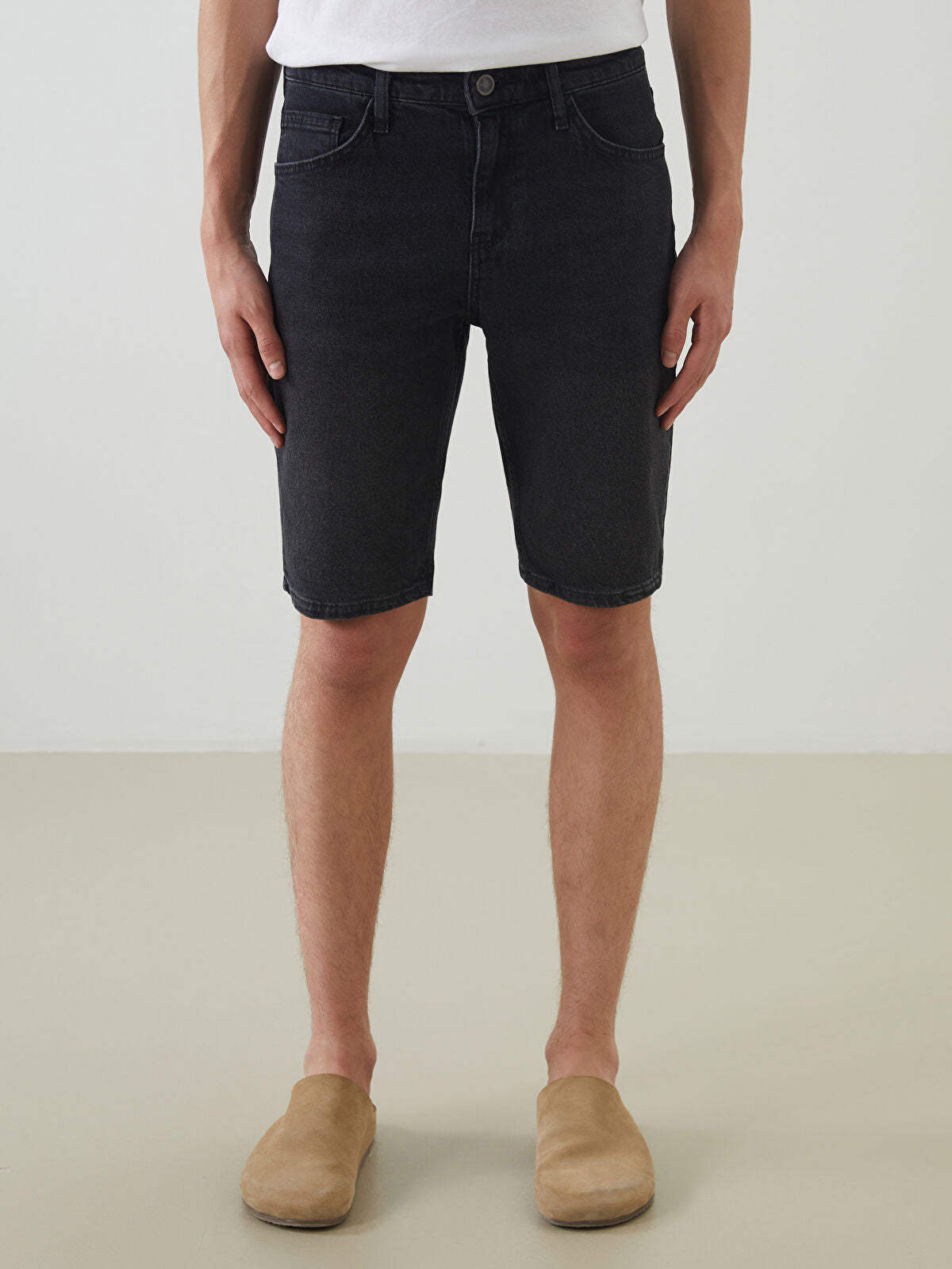 Slim Fit Men's Jeans Shorts