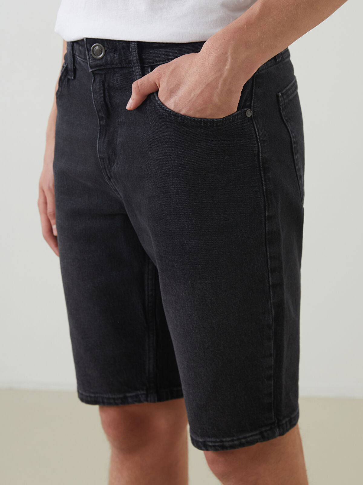 Slim Fit Men's Jeans Shorts