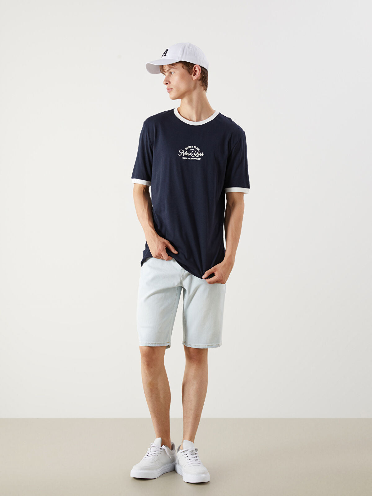 Super Skinny Fit Men Jeans Shorts