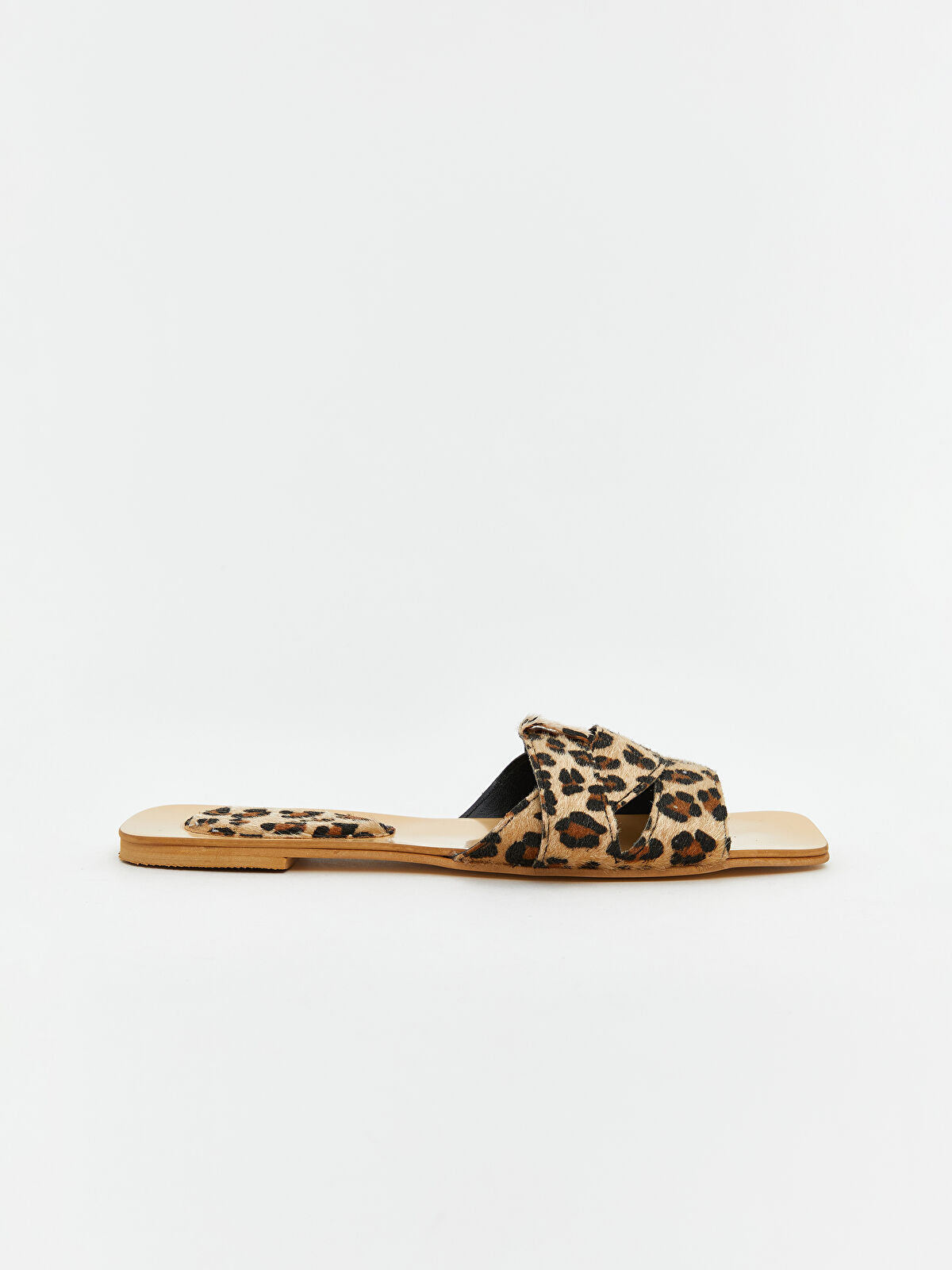 Leopard Print Women's House Slippers