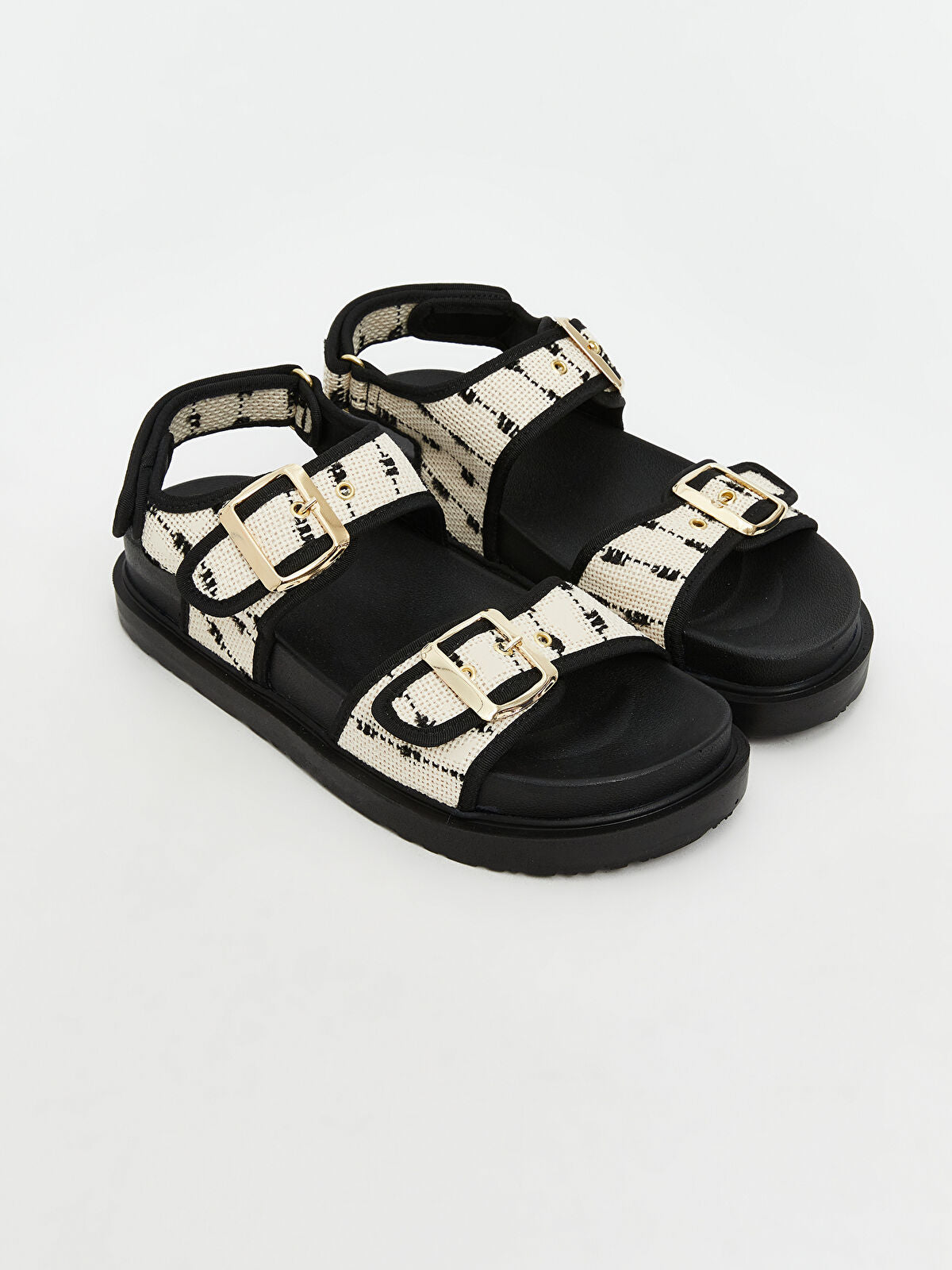 Leather-Look Women's Sandal