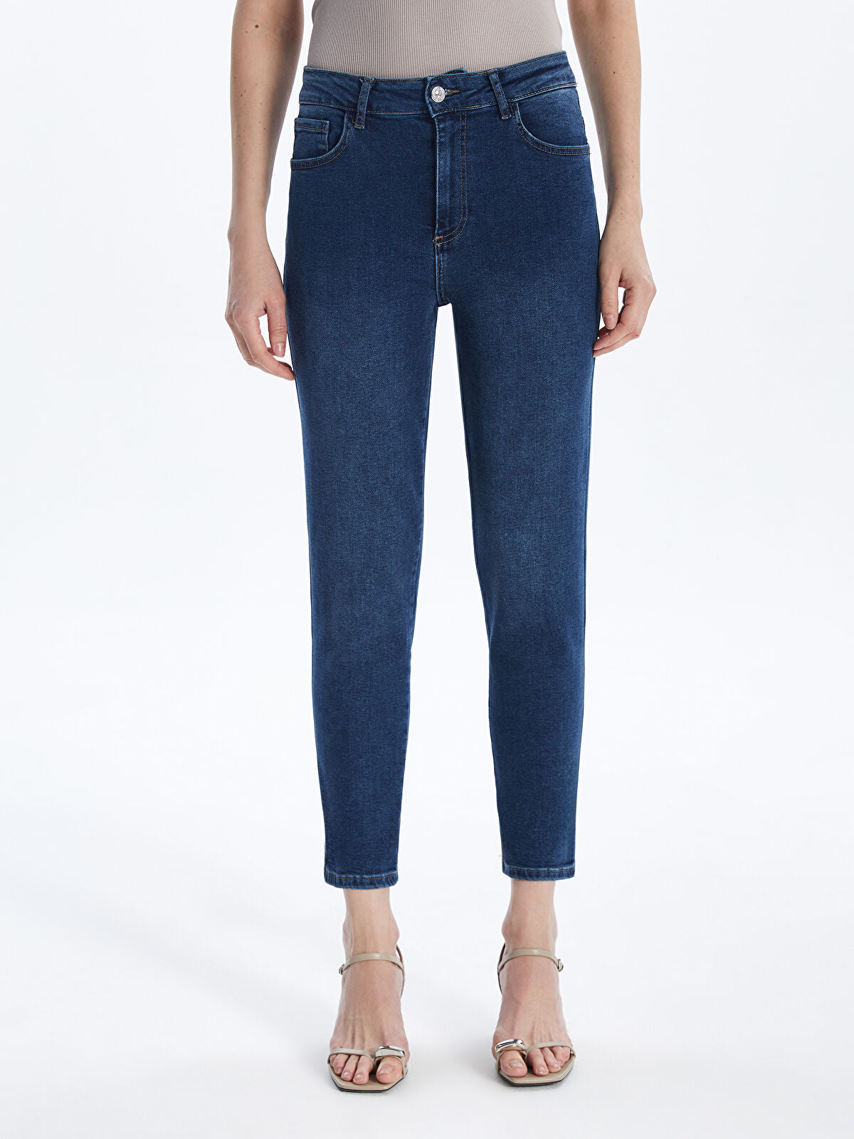 Straight Fit Women's Jean Pantalon