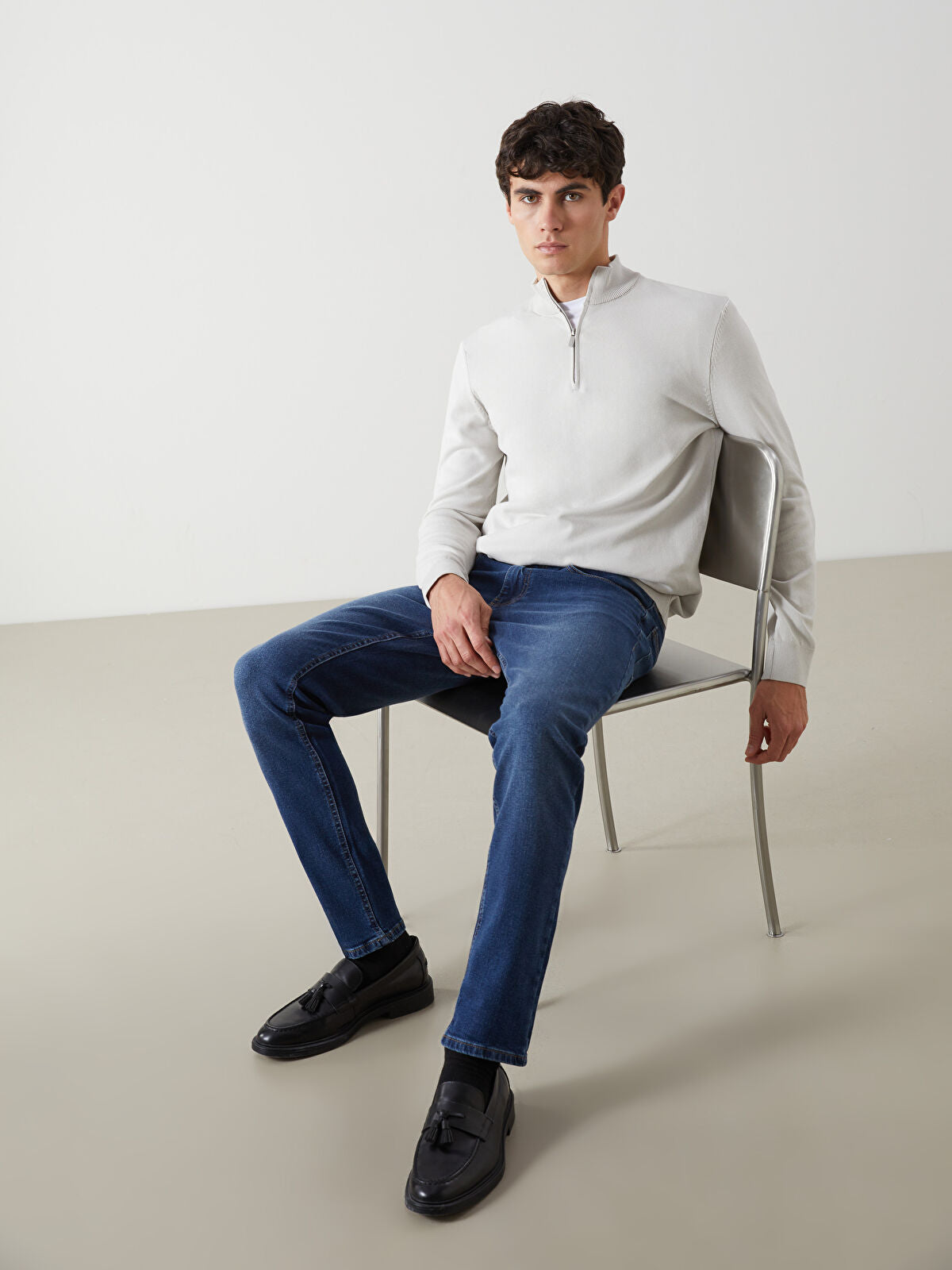 750 Slim Fit Men's Woven Jean Pantalon