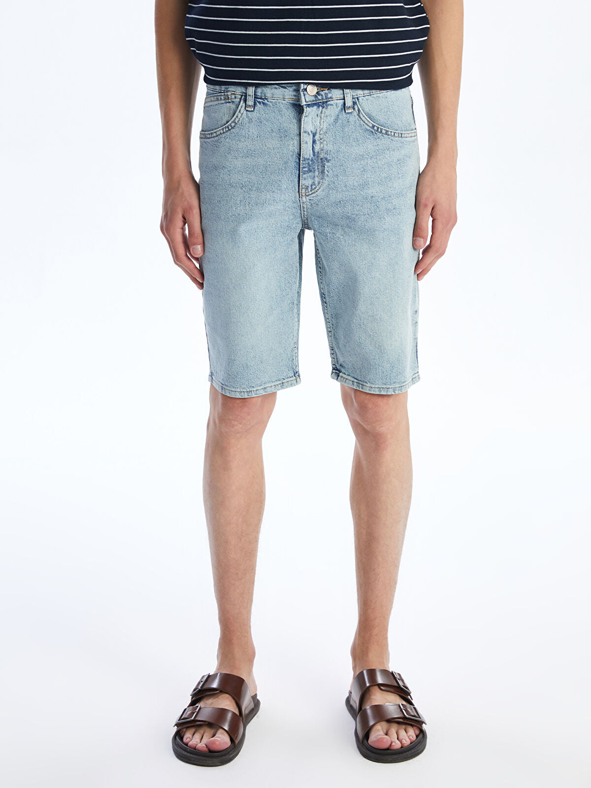 Slim Fit Men's Jeans Shorts