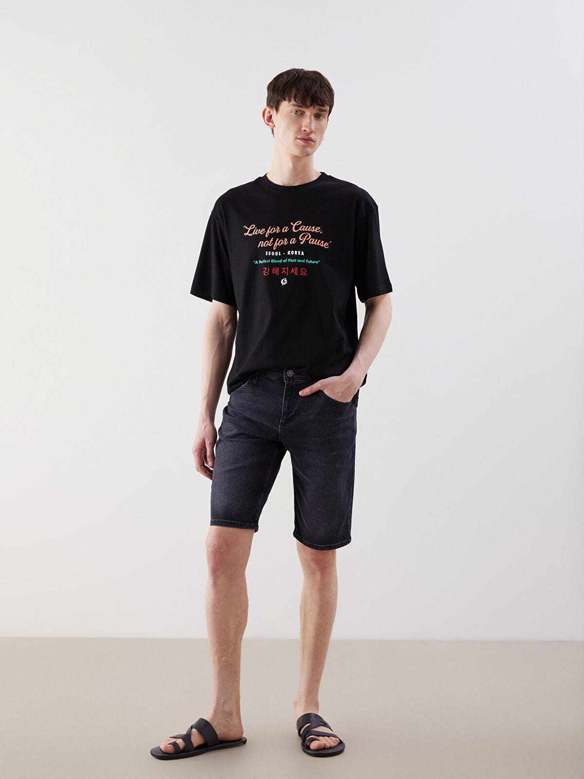 Standard Fit Men's Jeans Shorts