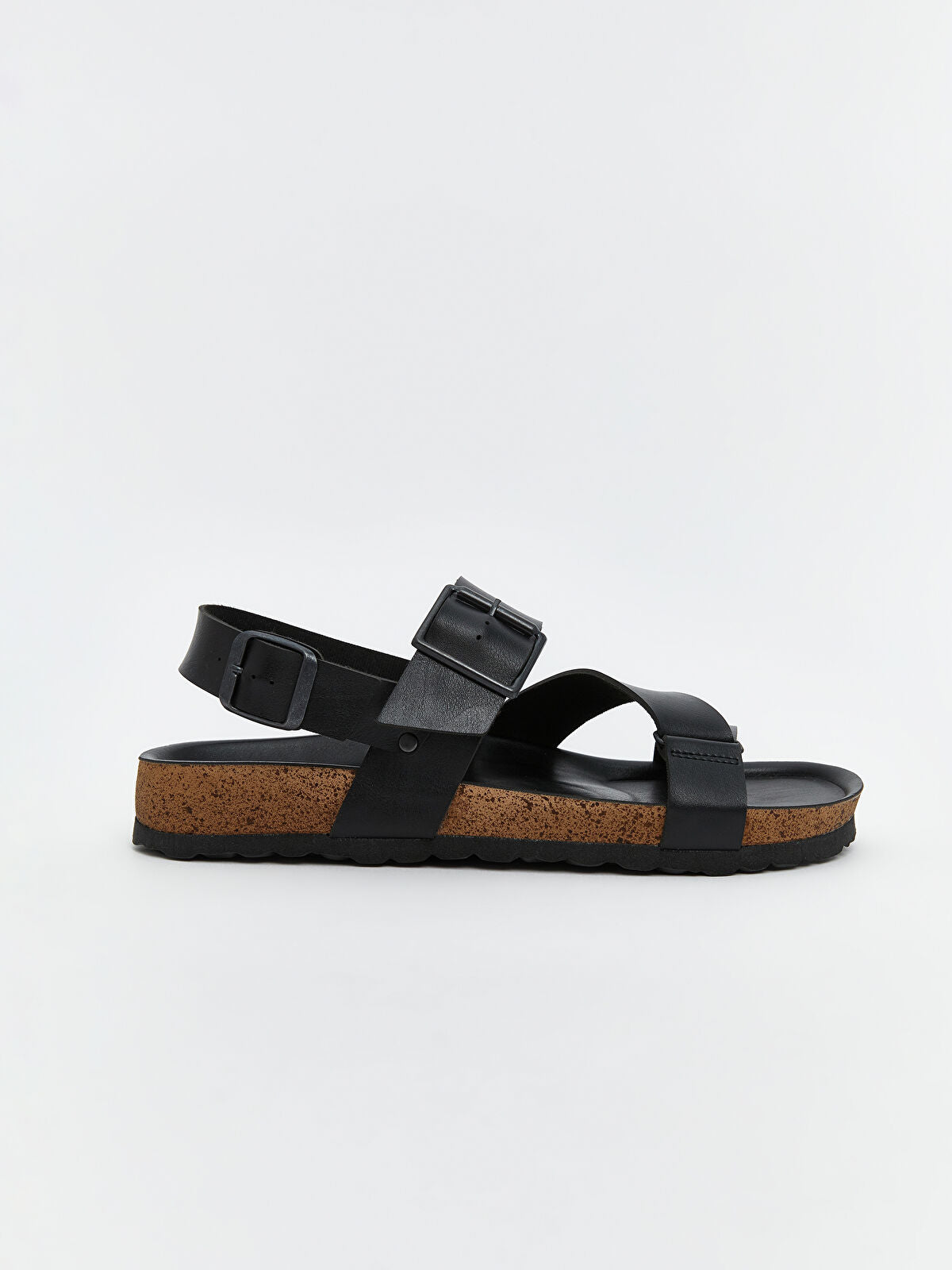 Leather-Look Men's Sandal