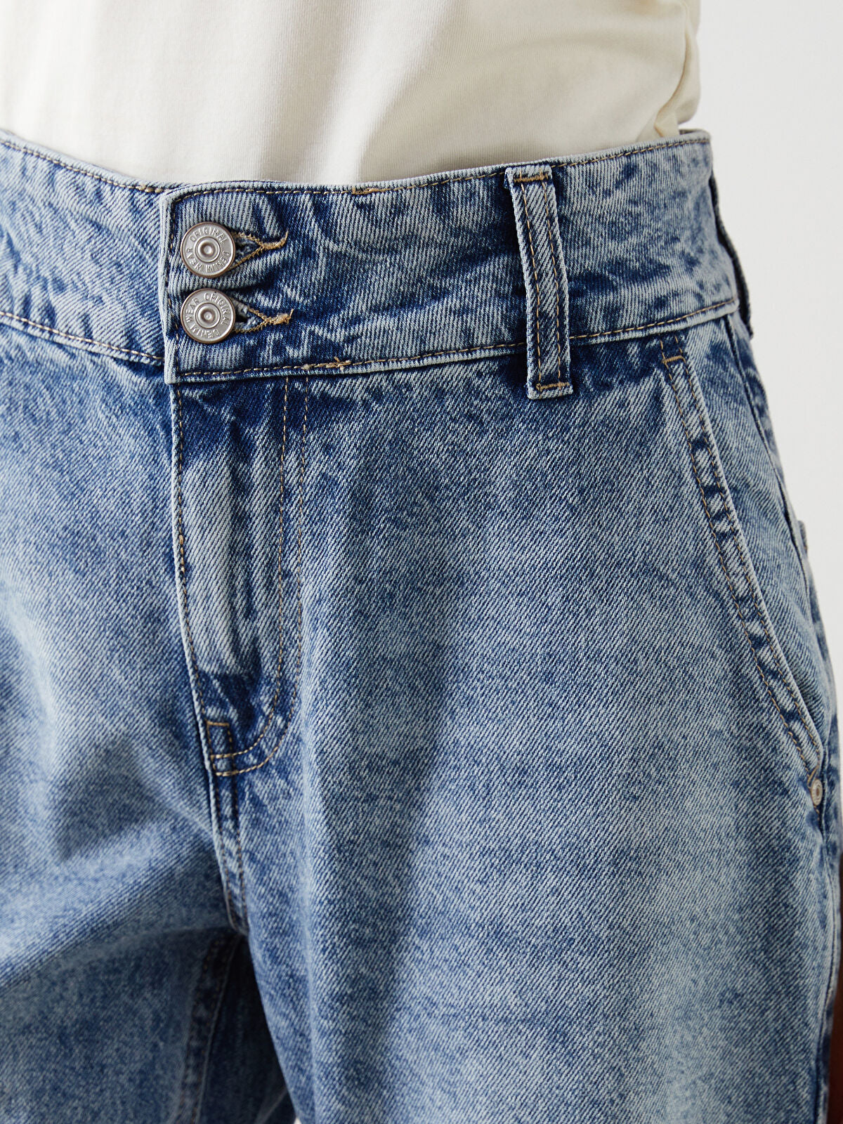 Wideleg Female Jean Pants